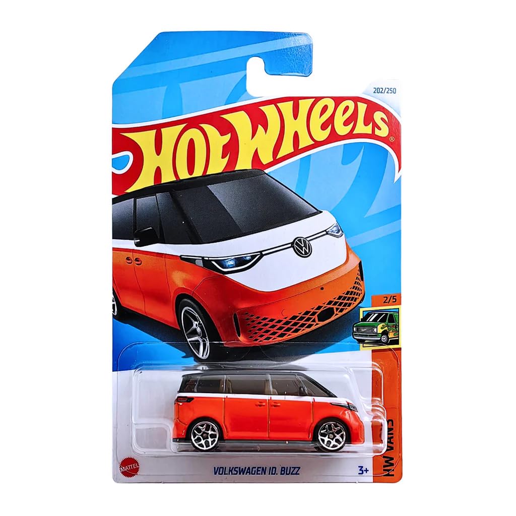 Smily Buds - Hot Wheels 1:64 Volkswagen ID Buzz HW Vans 3 Years