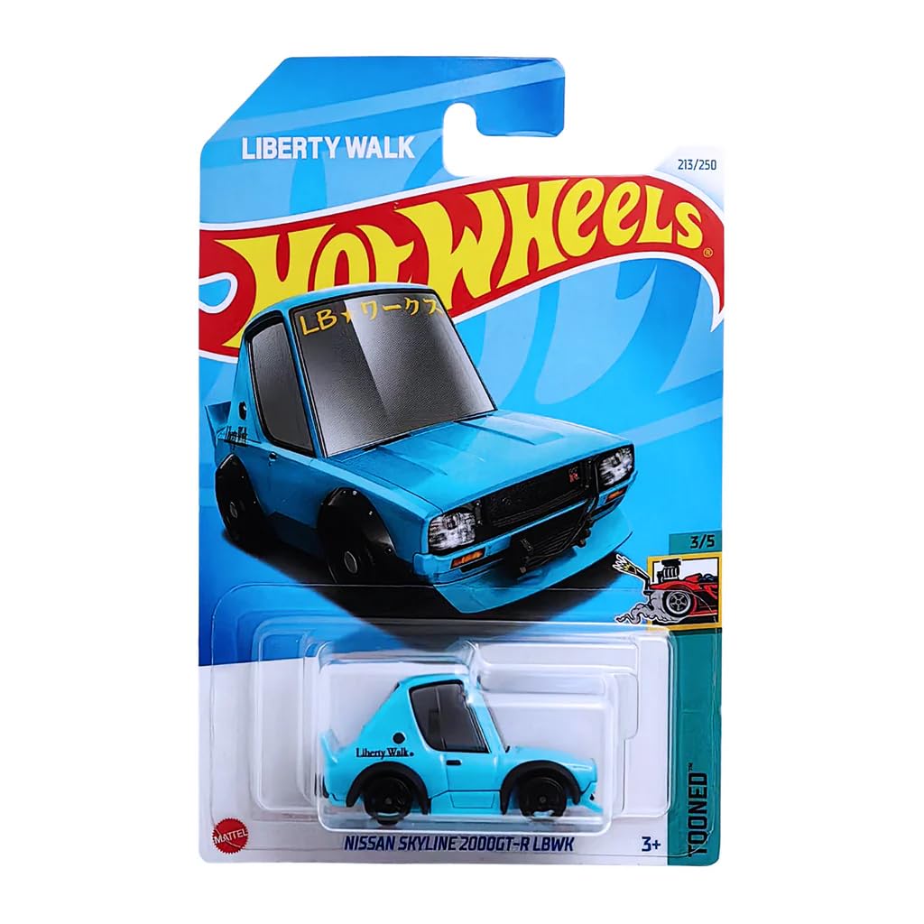 Smily Buds - Hot Wheels 2024 Nissan Skyline 2000GT R LBWK Tooned Ages 3+ years