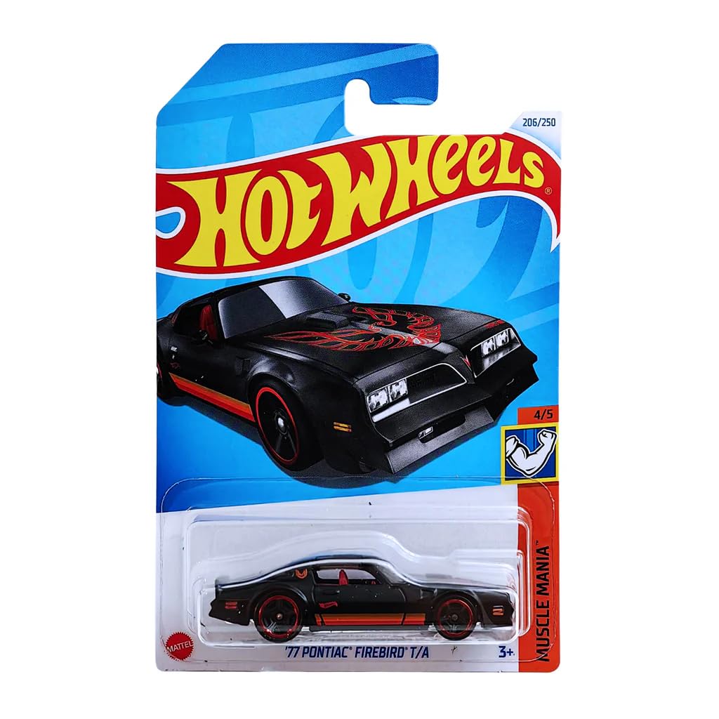 Smily Buds- Hot Wheels 1:64 77 Pontiac Firebird T/A Muscle Mania 3