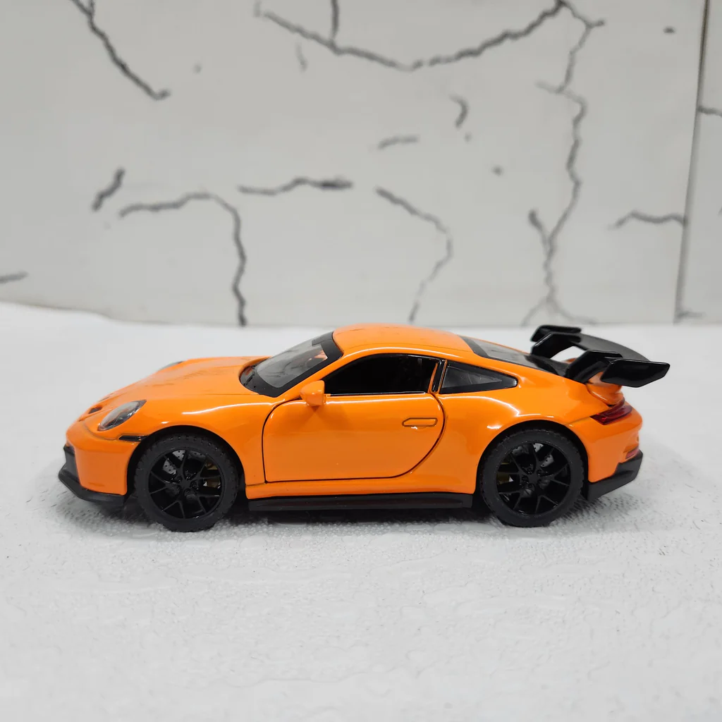 Smily Buds Diecast Alloy Metal Porsche Pull Back Toy Die-Cast with Light Music Best Gifts Toys Kids