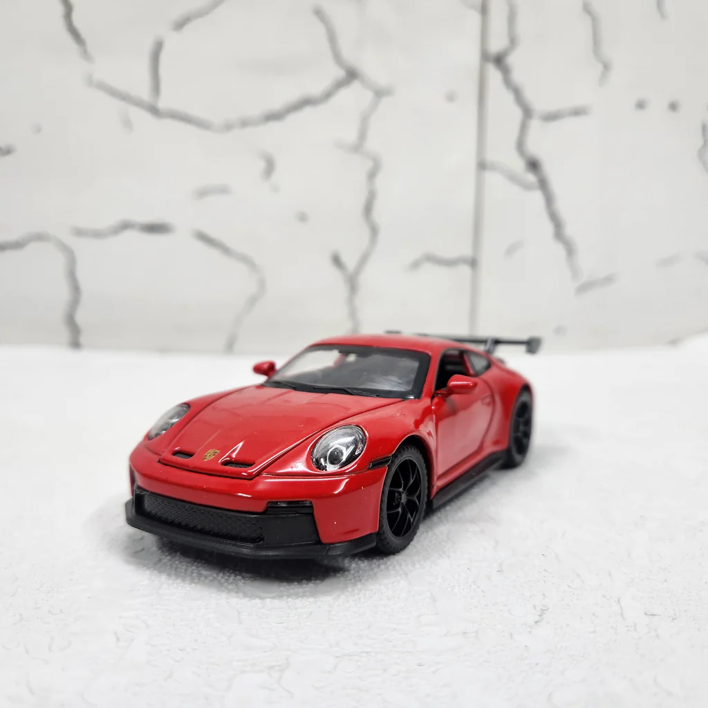 Smily Buds Die-Cast Car Model - Ferrari Red Sports Car with Openable Doors (1:32 Scale)