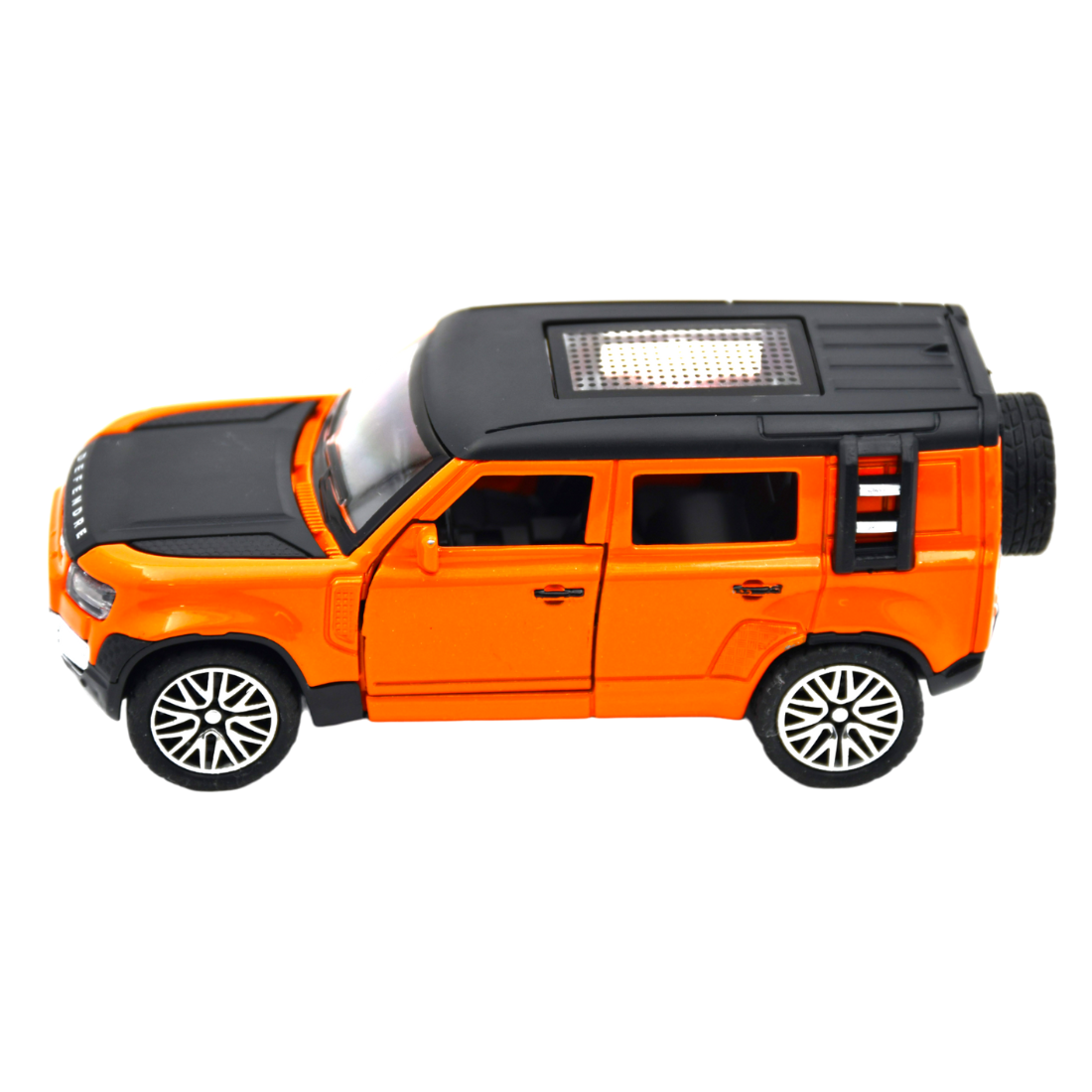 Smily Buds - Scale 1:36 Diecast Metal Car Model Defender Toy Cars for Kids Pull Back Openable Doors