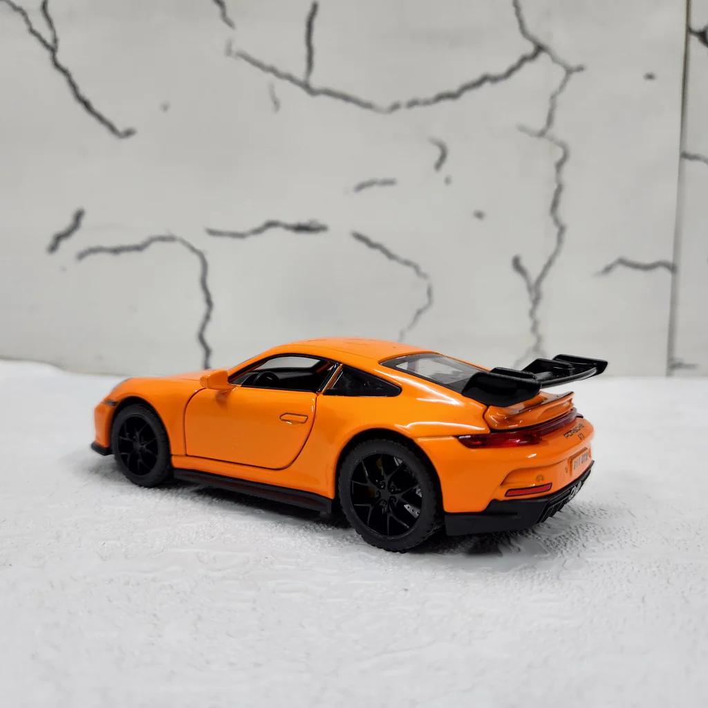 Smily Buds Diecast Alloy Metal Porsche Pull Back Toy Die-Cast with Light Music Best Gifts Toys Kids