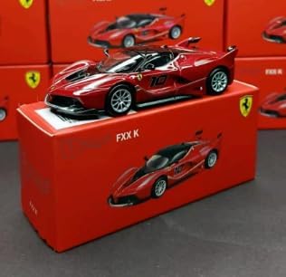 Smily Buds 1:64 Scale Ferrari Series Model Collection Race Diecast Metal Model Car (FXX-K)
