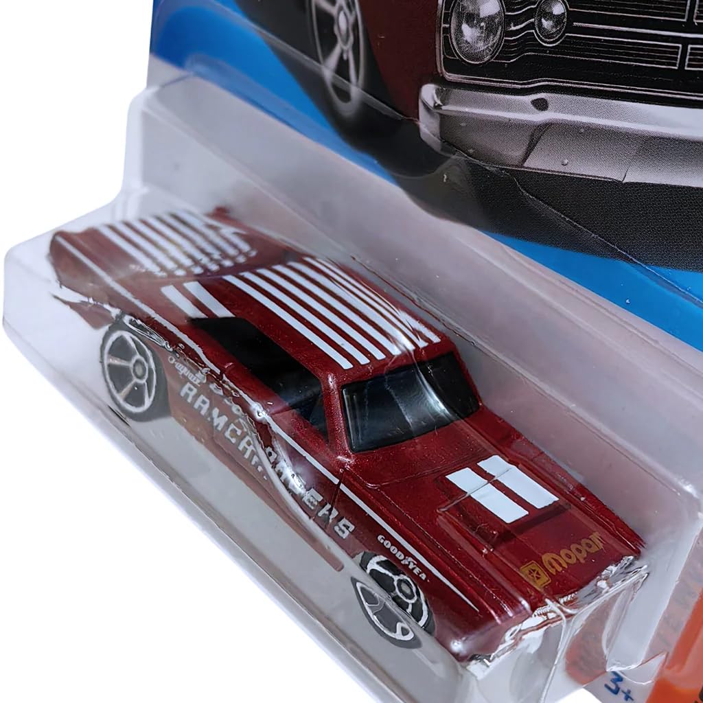 Smily Buds - Hot Wheels 68 Dodge Dart Muscle Mania for Ages 3+ Red