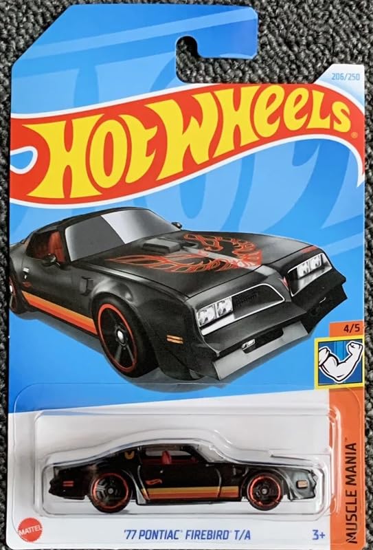 Smily Buds- Hot Wheels 1:64 77 Pontiac Firebird T/A Muscle Mania 3