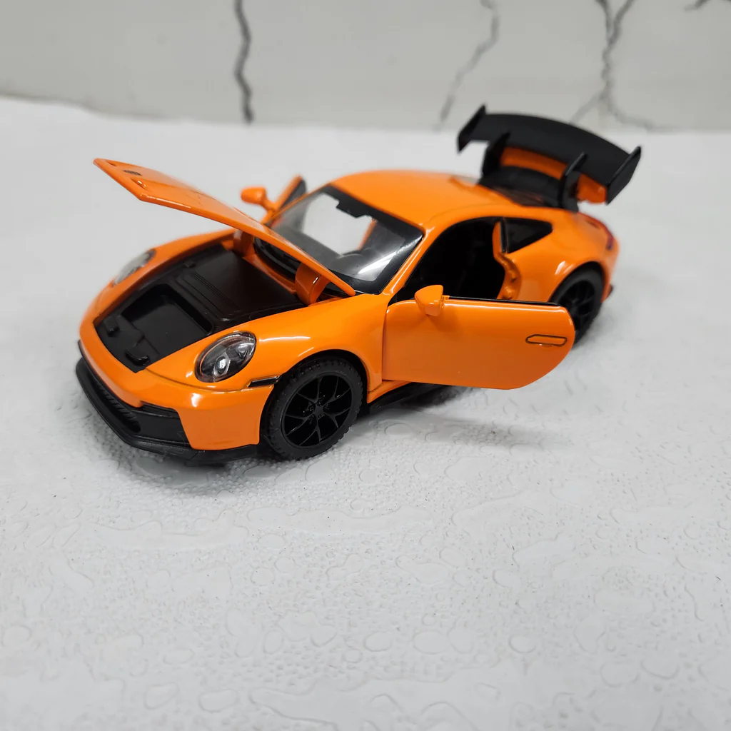 Smily Buds Diecast Alloy Metal Porsche Pull Back Toy Die-Cast with Light Music Best Gifts Toys Kids