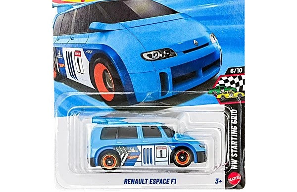 Smily Buds - Hot Wheels Renault Espace F1 HW Starting Grid Ages 3 and Up 99/250 (Blue)