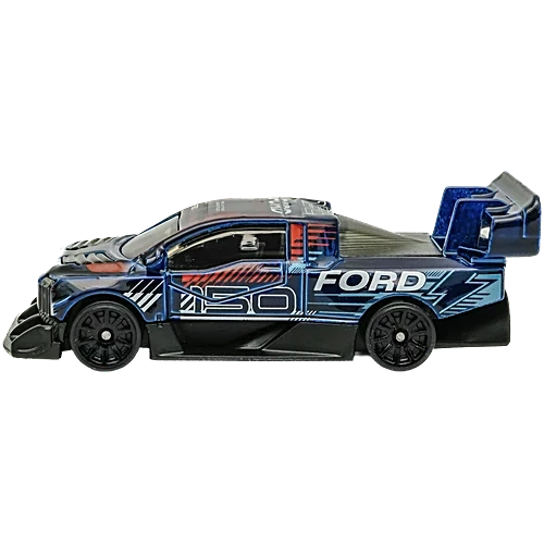 Smily Buds - Hot Wheels Ford F-150 Lightning Supertruck Truckin Along Ages 3 and Up 151/250 (Blue)