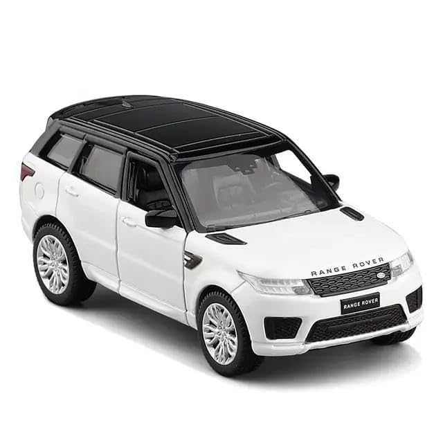 Smily Buds - 1:32 Scale Range Rover Alloy Pull Back Die-cast Car Model with Sound & Light | Premium Metal Toy for Kids & Collectors