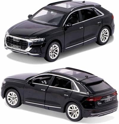 Smily Buds - Diecast Metal Audi Q8 SUV Simulation Alloy Car Model Toy with Sound Light