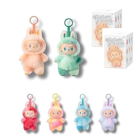 Smily Buds The Monster Big into Energy Series-Vinyl Plush Pendant Blind Box Surprise Color 1 Pcs