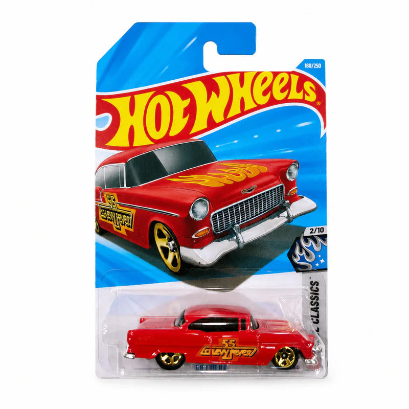Smily Buds - Hot Wheels 55 Chevy Rod Squad Ages 3 and Up 180/250, 2/10 (Red)