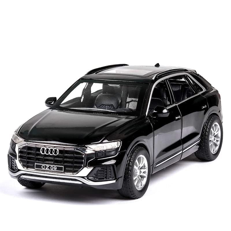 Smily Buds - Diecast Metal Audi Q8 SUV Simulation Alloy Car Model Toy with Sound Light