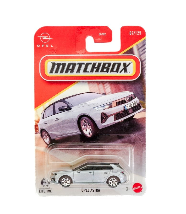 Smily Buds Hot Wheels 2026 Match Box Opel Astra for 3 Years & Above 67/125 (Grey)