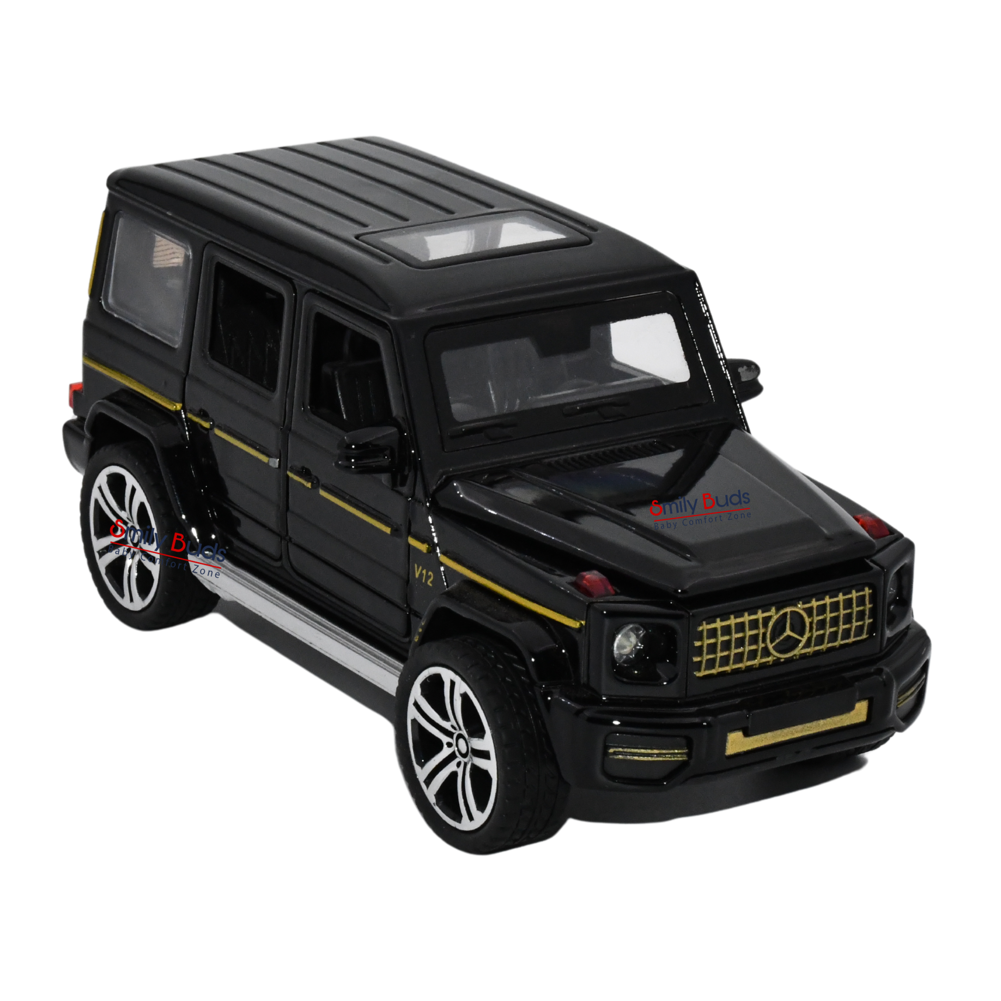 Mercedes-Benz AMG G63 Benz Model Car Gwagon 1:32 Exclusive Alloy Metal Pull Back Die-cast Car Openable Doors & Light Music