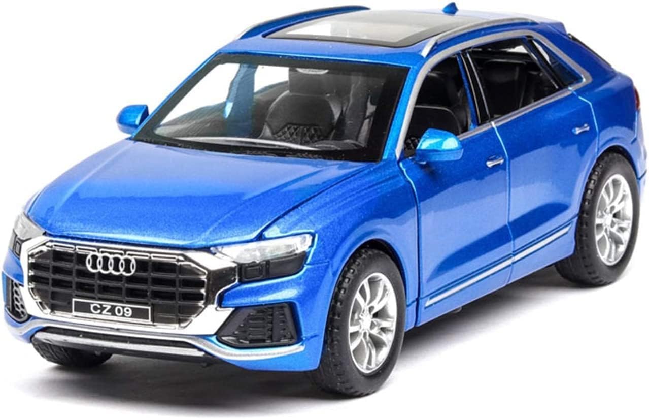 Smily Buds - Diecast Metal Audi Q8 SUV Simulation Alloy Car Model Toy with Sound Light