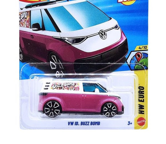 Smily Buds - Hot Wheels VW ID.Buzz Bomb HW Euro Ages 3 and Up 86/250 (Multi)