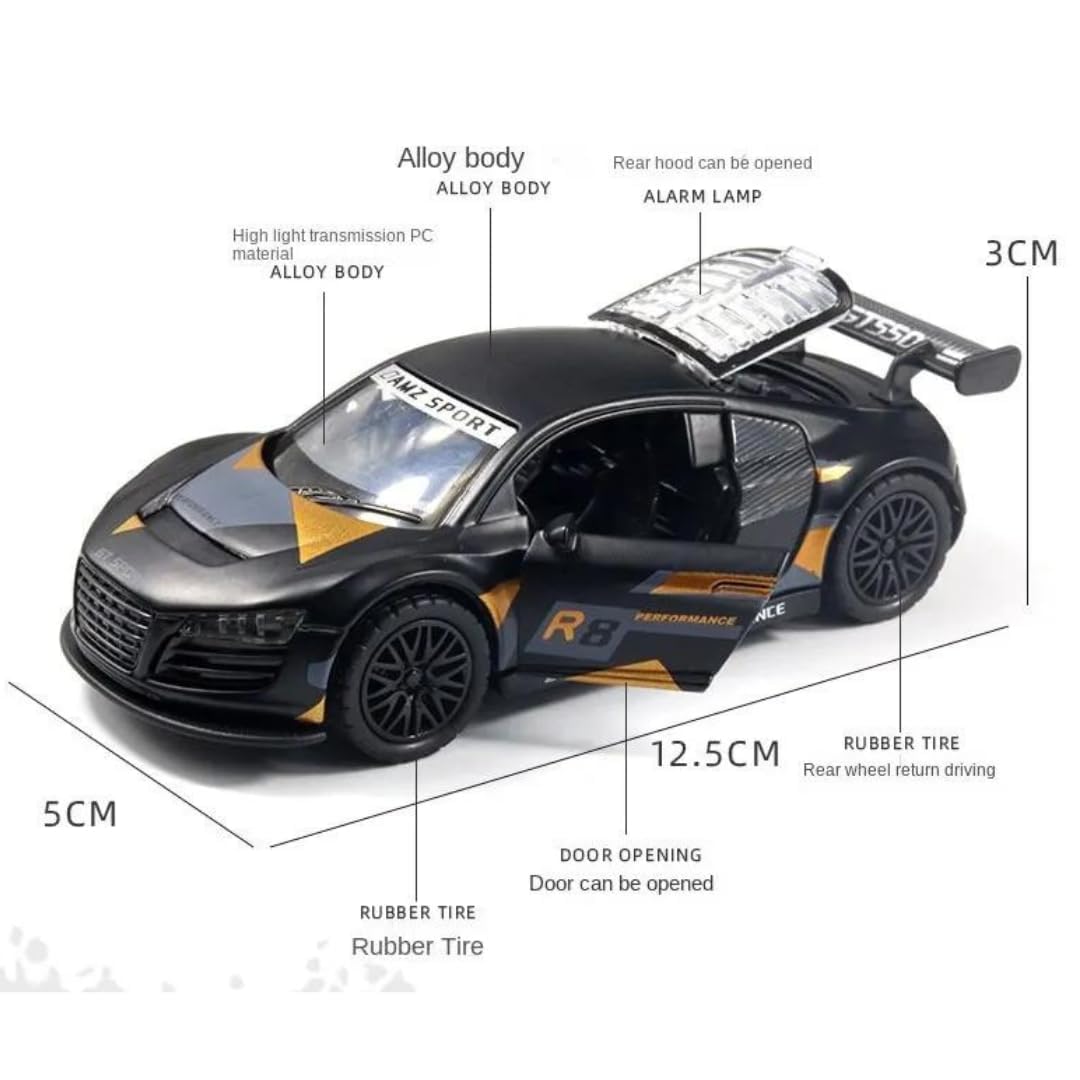 Smily Buds Premium Die-Cast Metal Mustang Sport Car Model 1:36 Scale