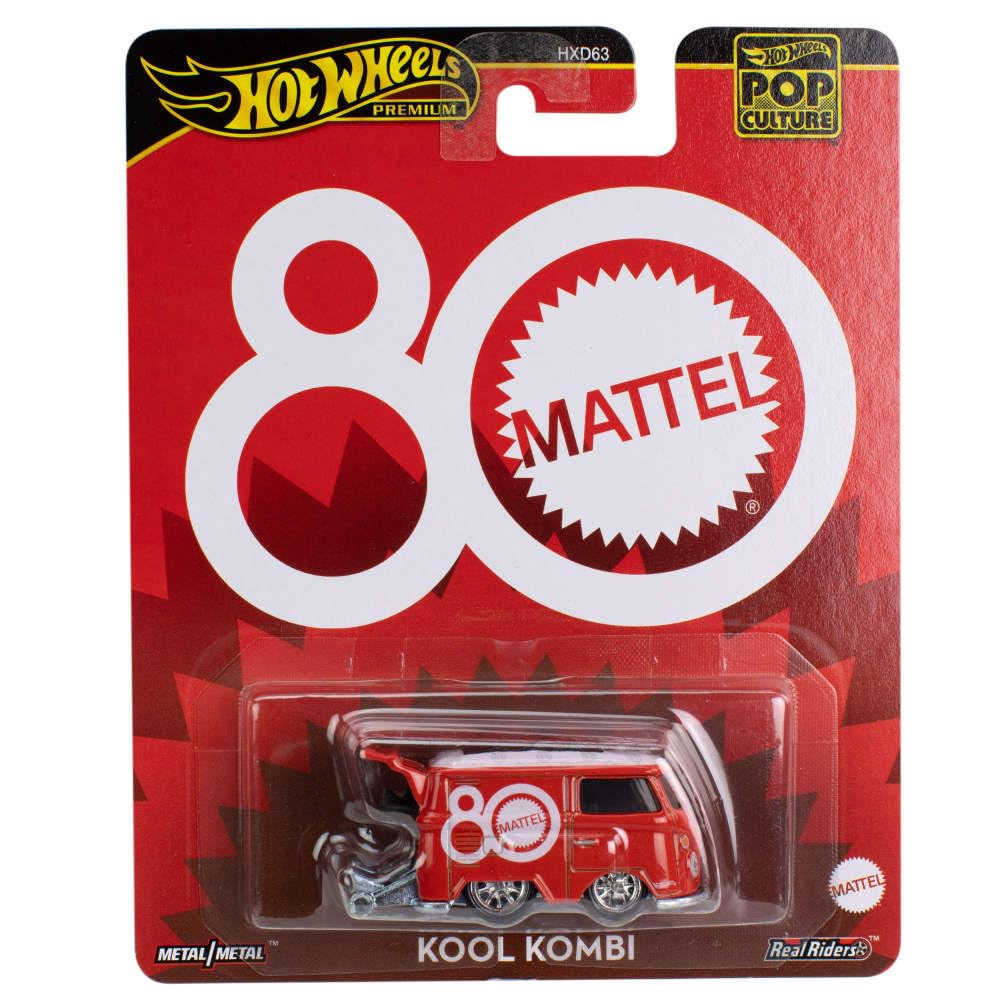 Smily Buds Hot Wheels Premium Collectors Die Cast Model Ages 3 and Up 1:64 Scale (Kool-Kombi)