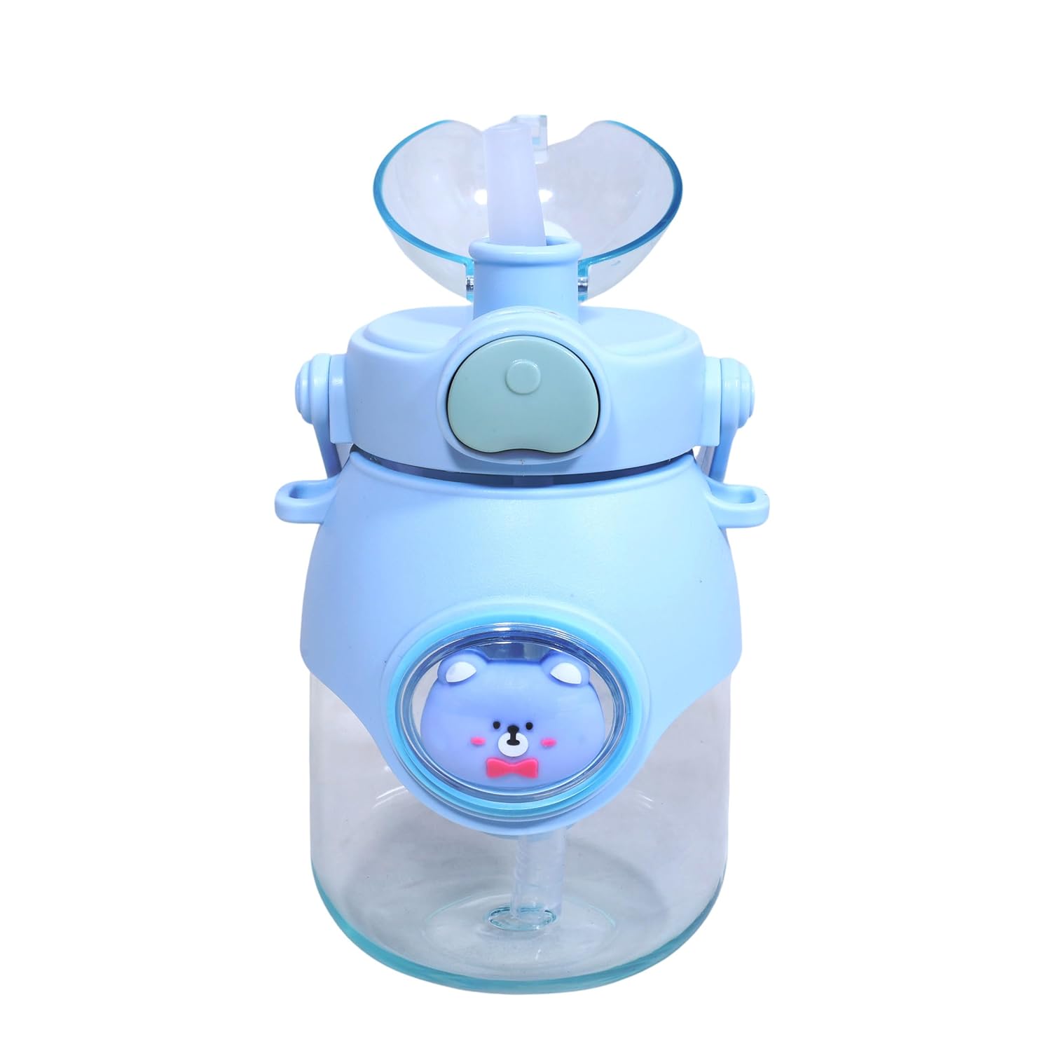 Smily Buds - Plastic Insulated Water Sipper / Bottle with Straw for Kids, 800ml