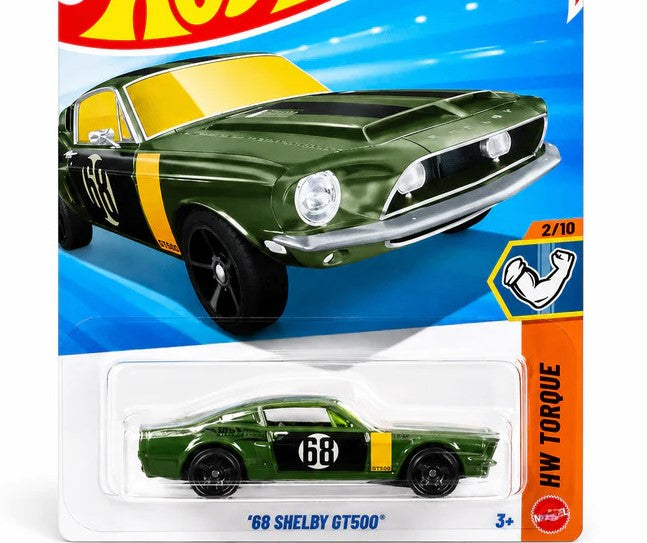 Smily Buds - Hot Wheels 1:64, 68 Shelby GT500 Go Ages 3 and Up 184/250
