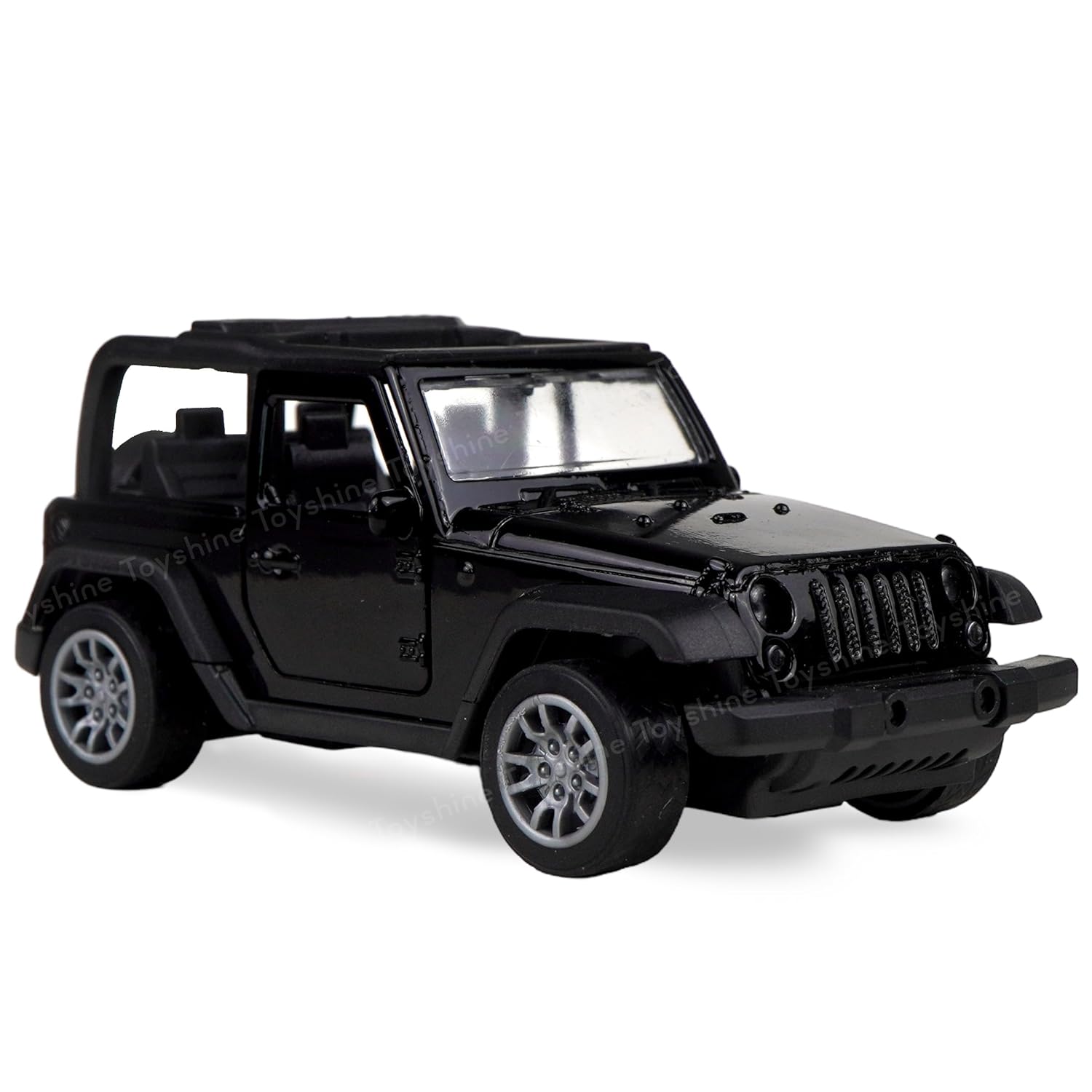 Smily Buds Mahindra Thar Die-cast Metal Pullback with Openable Doors | 1:36 Scale