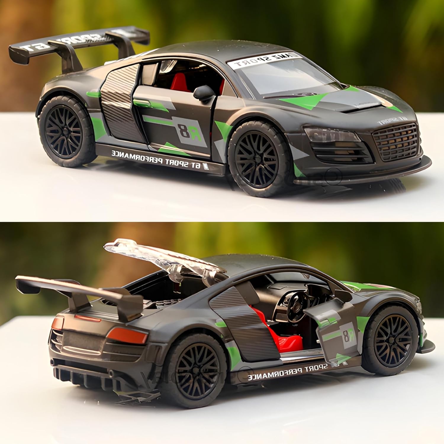 Smily Buds Premium Die-Cast Metal Mustang Sport Car Model 1:36 Scale