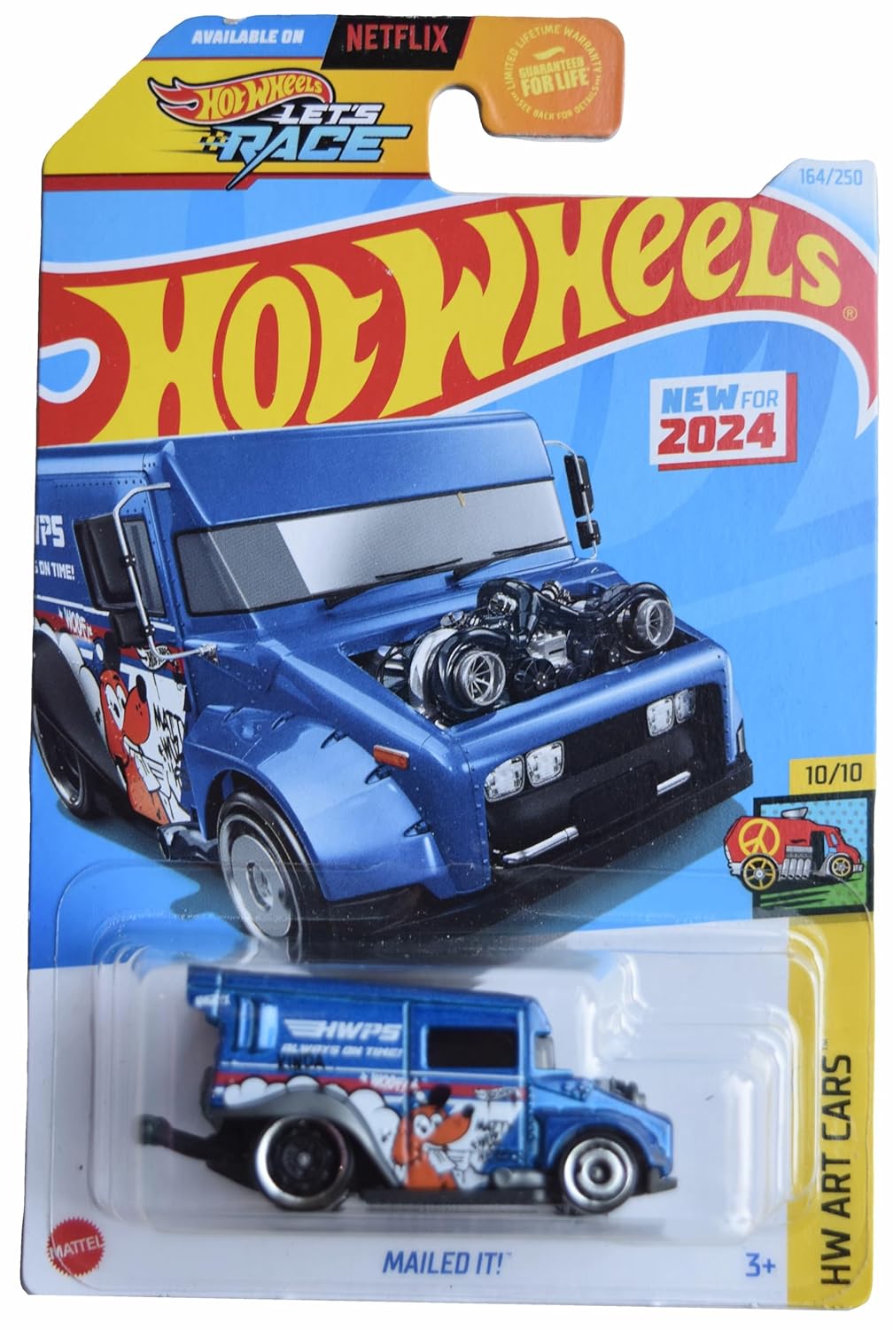 Smily Buids - Hot Wheels Mailed It, Art Cars Collection, Blue, 164/250 Visit the Hot Wheels Store
