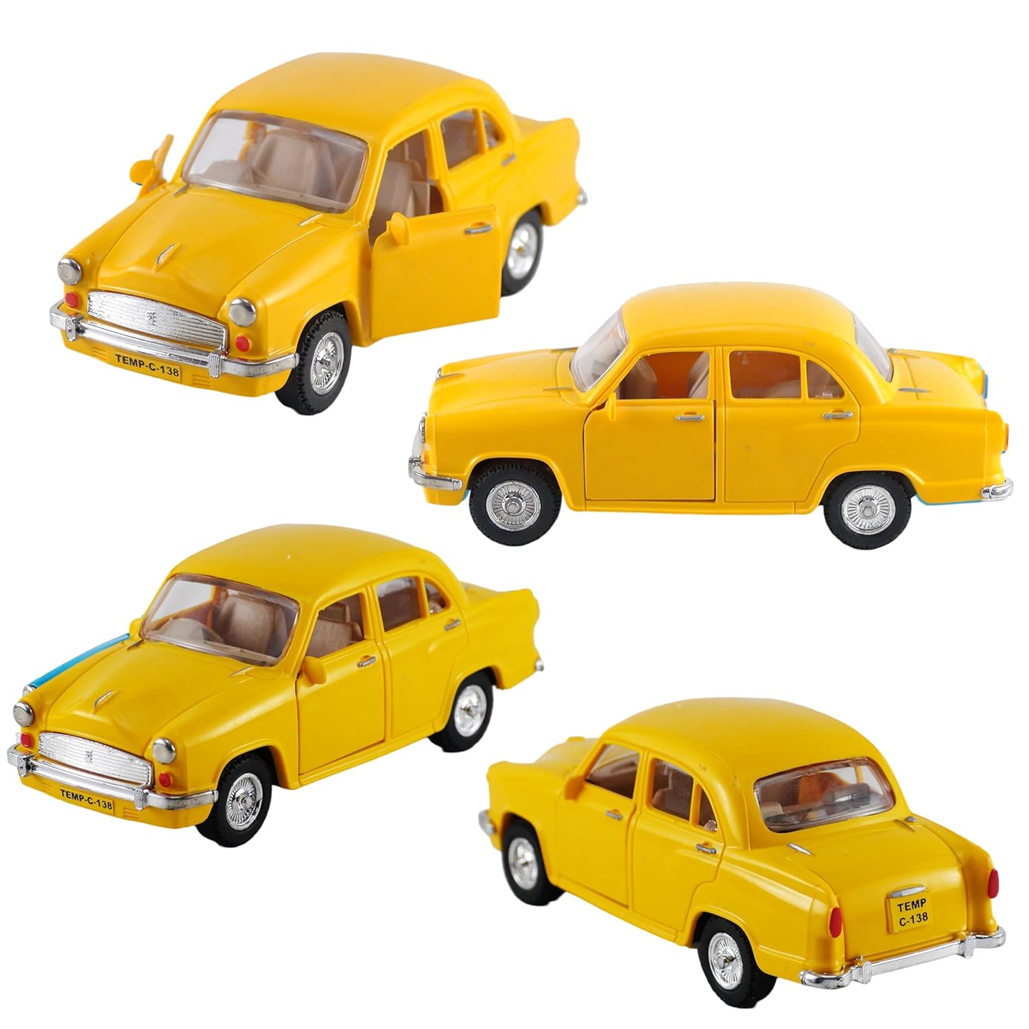 Smily Buds - ABS Plastic Toys Ambassador Car Scales 1:36 Openable Doors