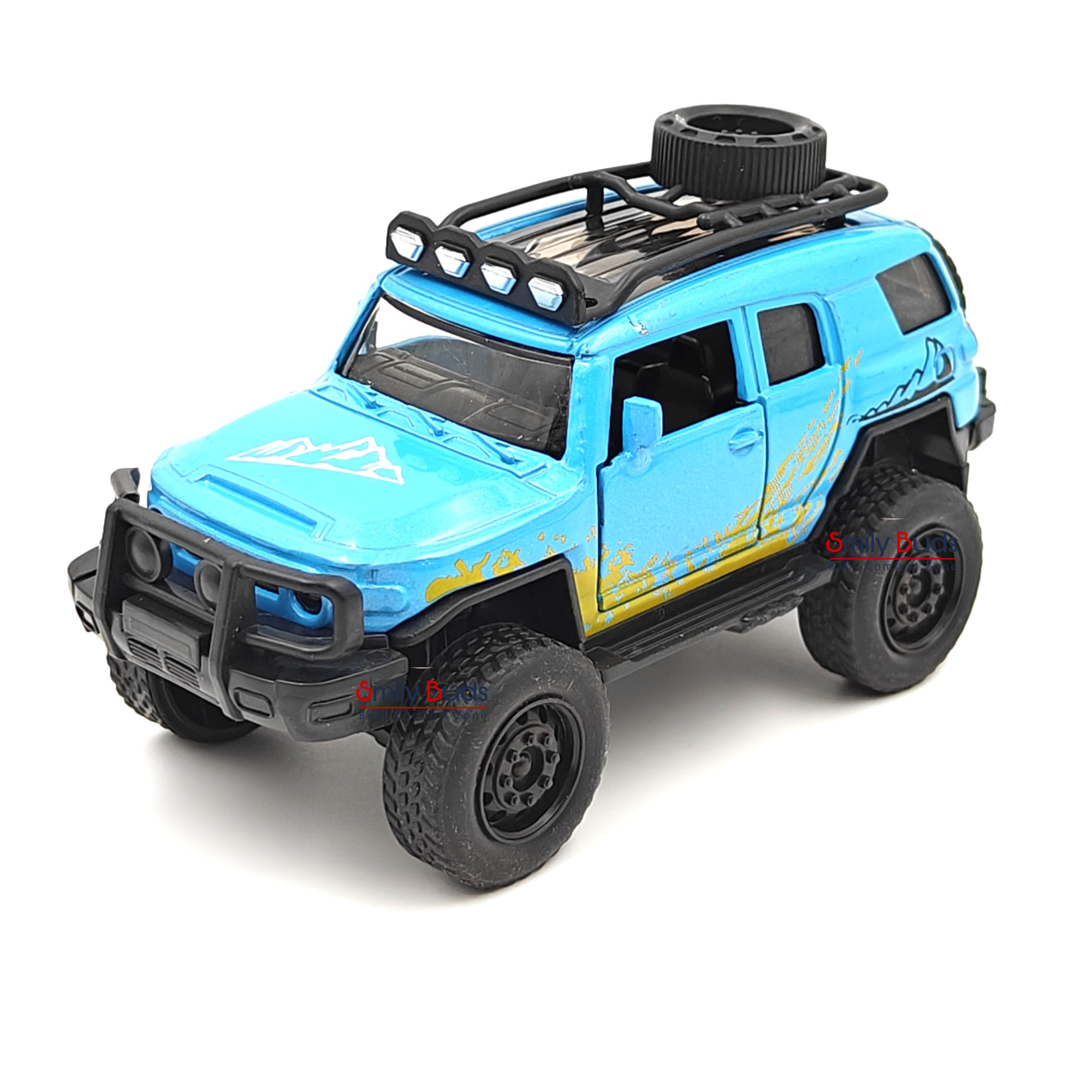 Smily Buds - Die-Cast Off-Road Thar 4x4 Vehicle Collection, 1:36 Scales - Orange