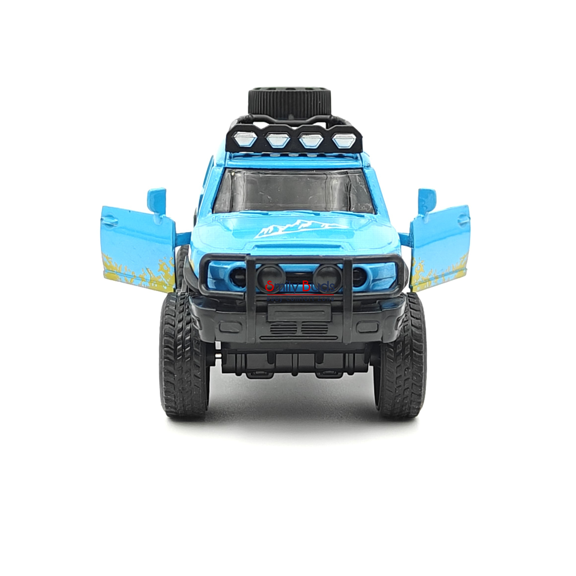 Smily Buds - Die-Cast Off-Road Thar 4x4 Vehicle Collection, 1:36 Scales - Orange