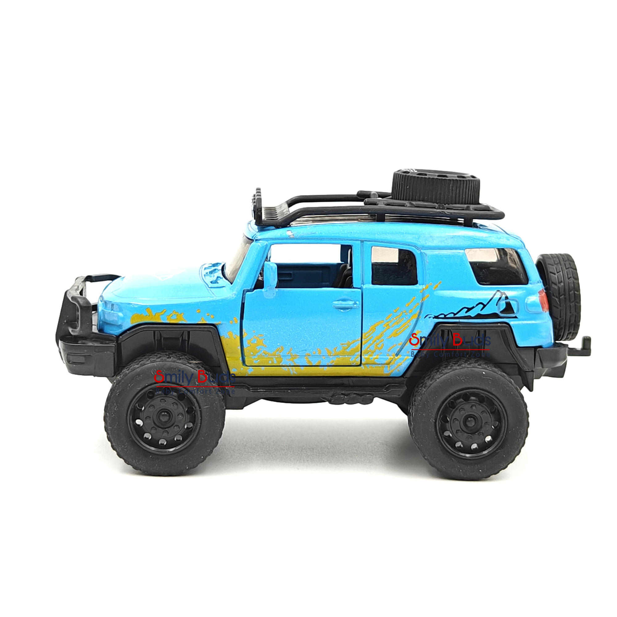 Smily Buds - Die-Cast Off-Road Thar 4x4 Vehicle Collection, 1:36 Scales - Orange