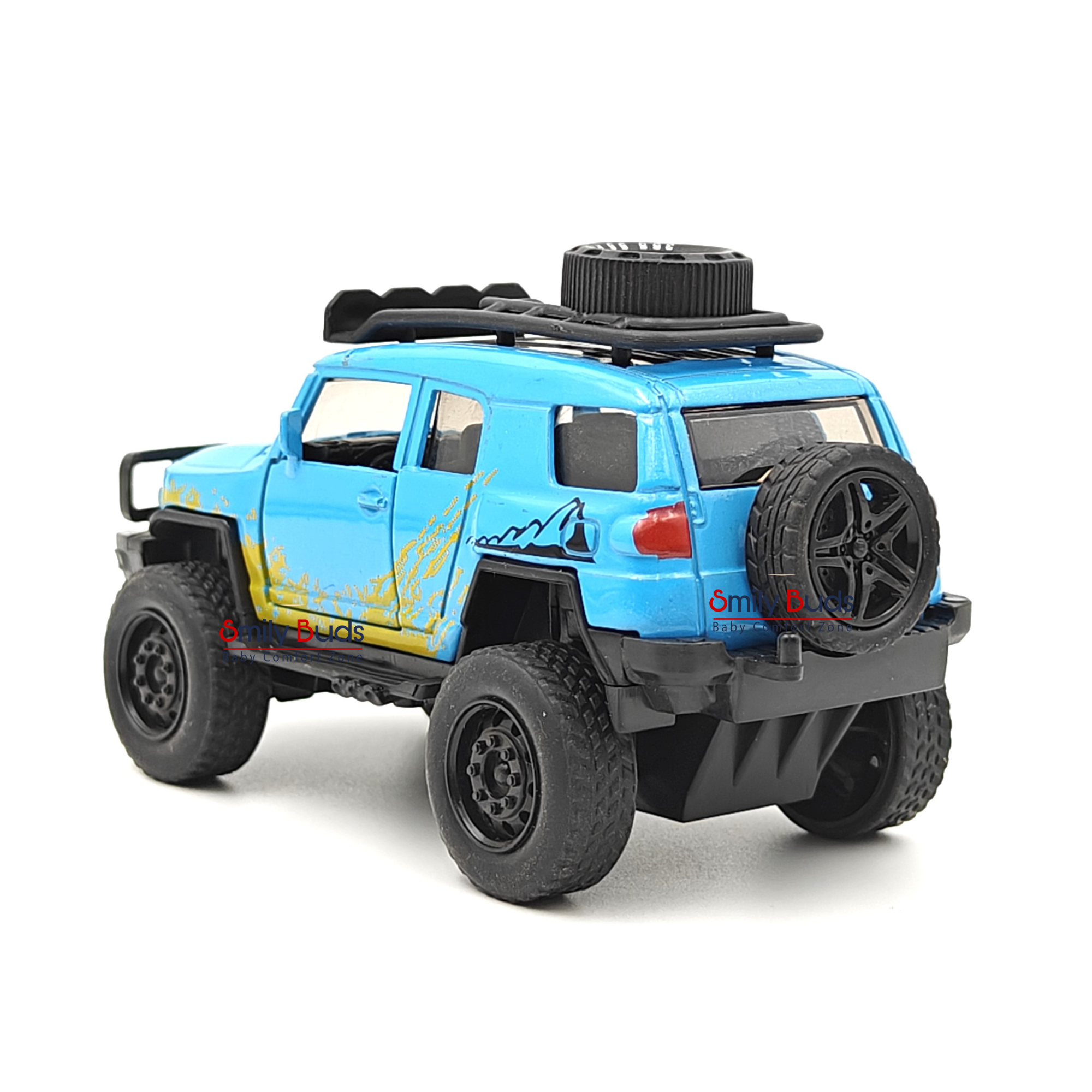 Smily Buds - Die-Cast Off-Road Thar 4x4 Vehicle Collection, 1:36 Scales - Orange