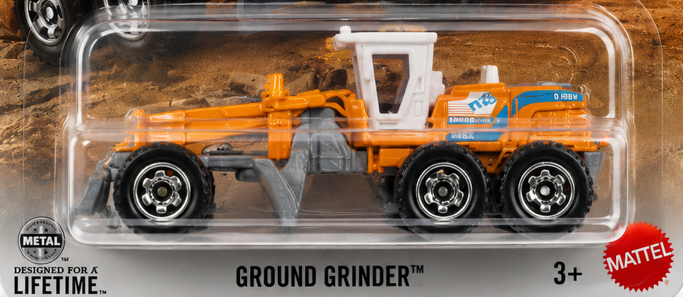 Smily Buds -  Originall Matchbox 1:64 Scale Collectors Ground Grinder for 3 Years & Above 97/125