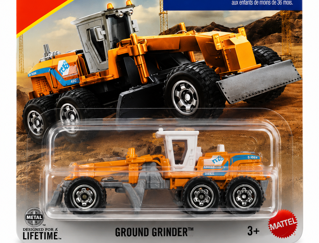 Smily Buds -  Originall Matchbox 1:64 Scale Collectors Ground Grinder for 3 Years & Above 97/125