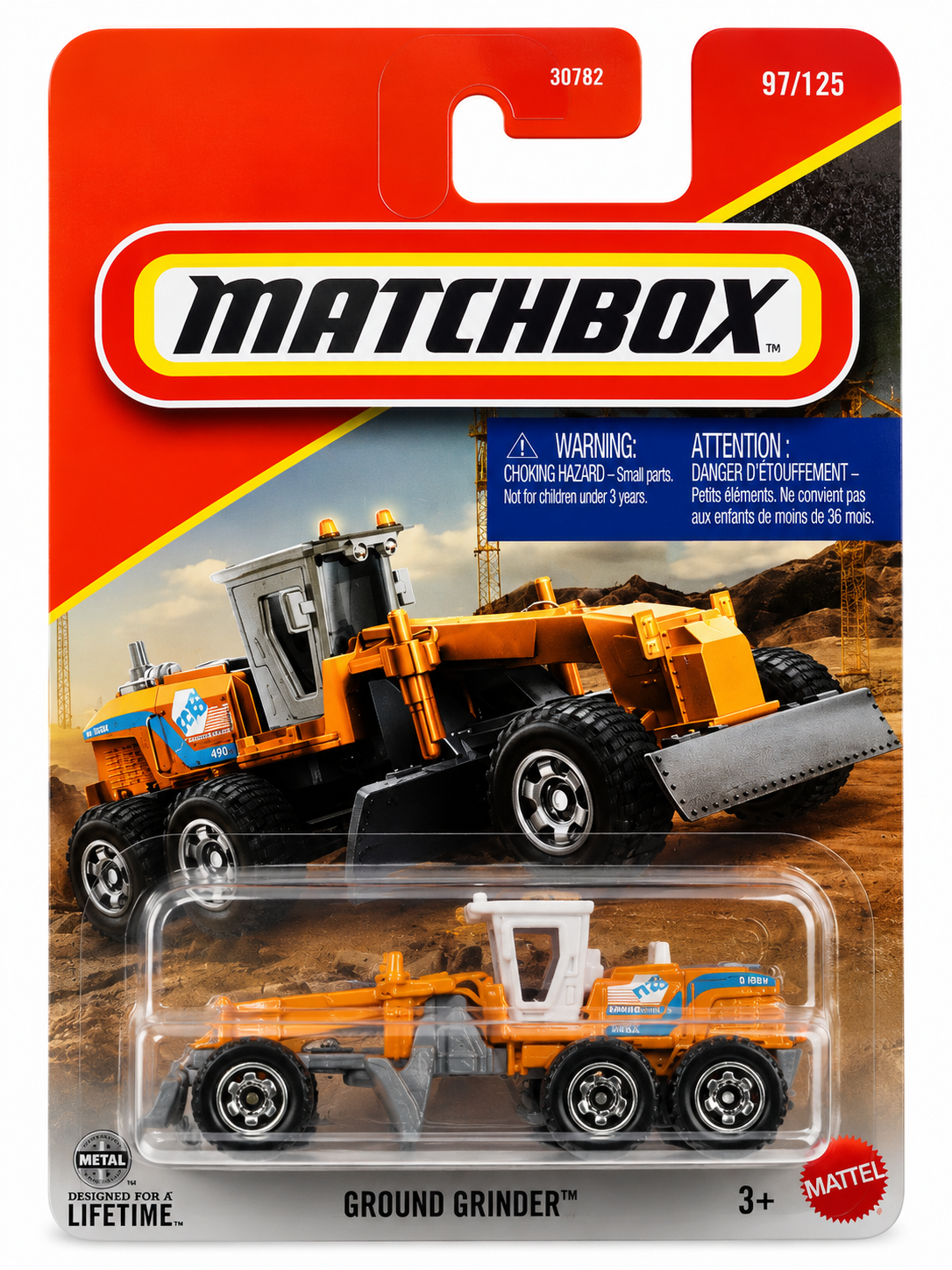 Smily Buds -  Originall Matchbox 1:64 Scale Collectors Ground Grinder for 3 Years & Above 97/125