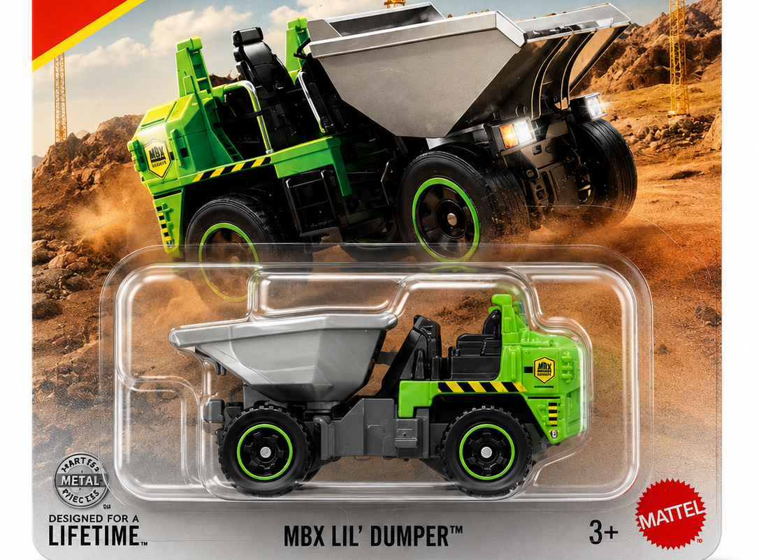 Smily Buds - Matchbox 1:64 Scale MBX LIL' Dumper for 3 Years & Above 89/125