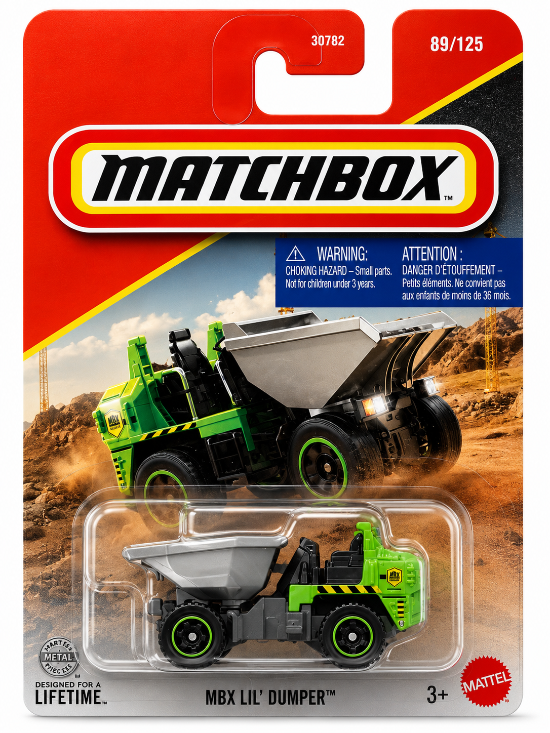 Smily Buds - Matchbox 1:64 Scale MBX LIL' Dumper for 3 Years & Above 89/125