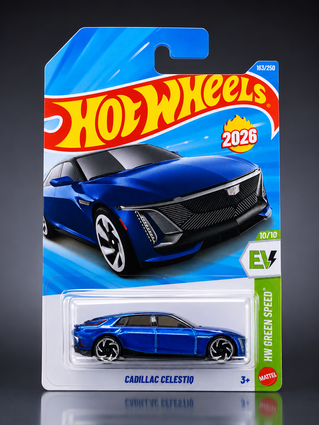 Smily Buds - Hot Wheels Cadillac Celestiq 2026 Model HW EV Ages 3 and Up 163/250 (Blue)