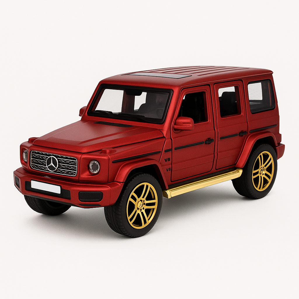 Mercedes-Benz AMG G63 Benz Model Car G-wagon 1:32 Exclusive Alloy Metal Pull Back Die-cast Car - Smily Buds