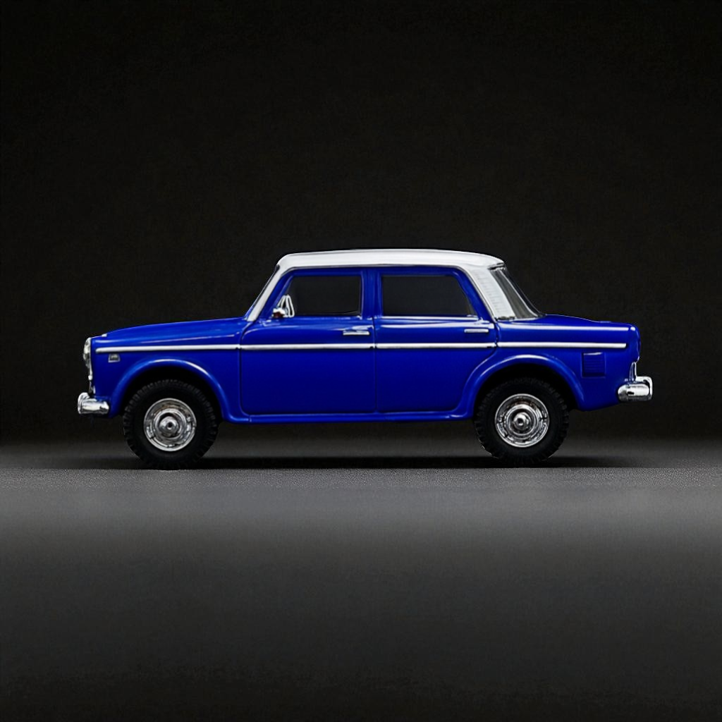 Smily Buds - MTC 9211 Padmini Fiat Classic Cars Cream & Blue