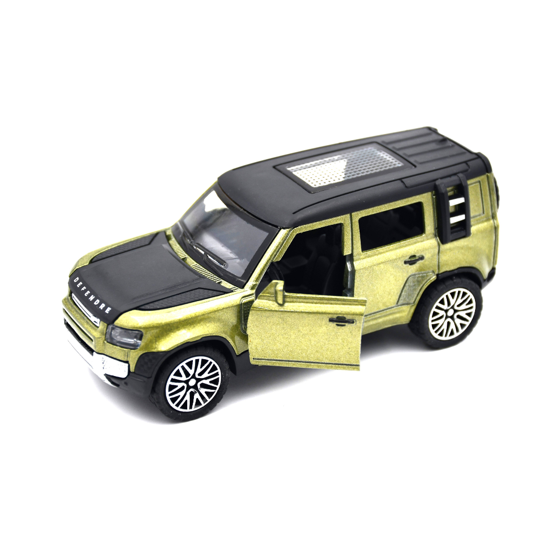 Smily Buds - Scale 1:36 Diecast Metal Car Model Defender Toy Cars for Kids Pull Back Openable Doors