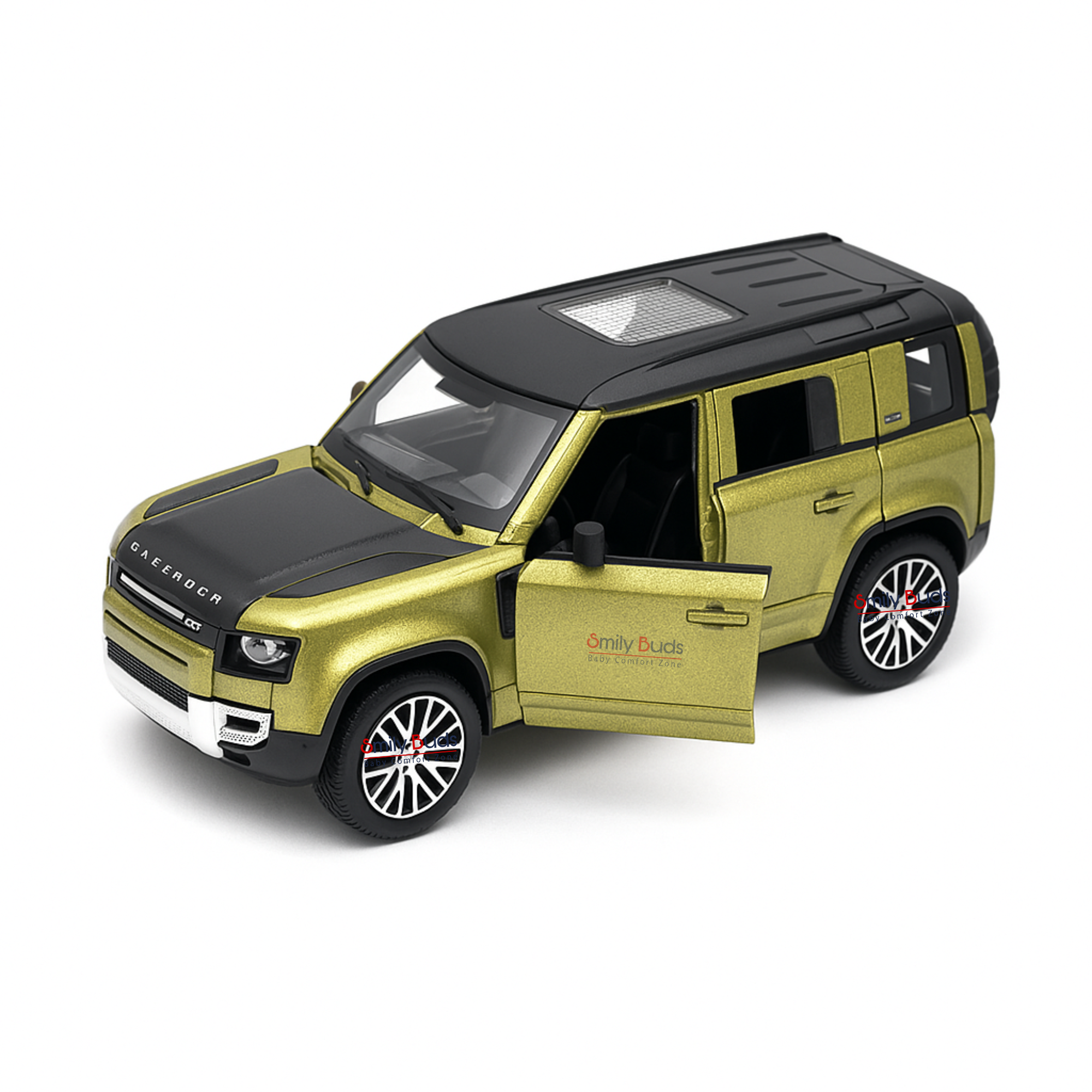 Smily Buds - Scale 1:36 Diecast Metal Car Model Defender Toy Cars for Kids Pull Back Openable Doors