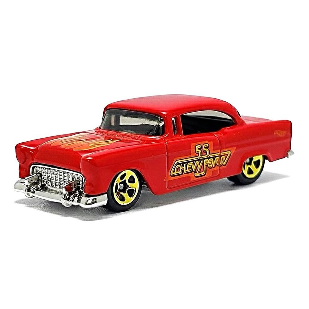 Smily Buds - Hot Wheels 55 Chevy Rod Squad Ages 3 and Up 180/250, 2/10 (Red)