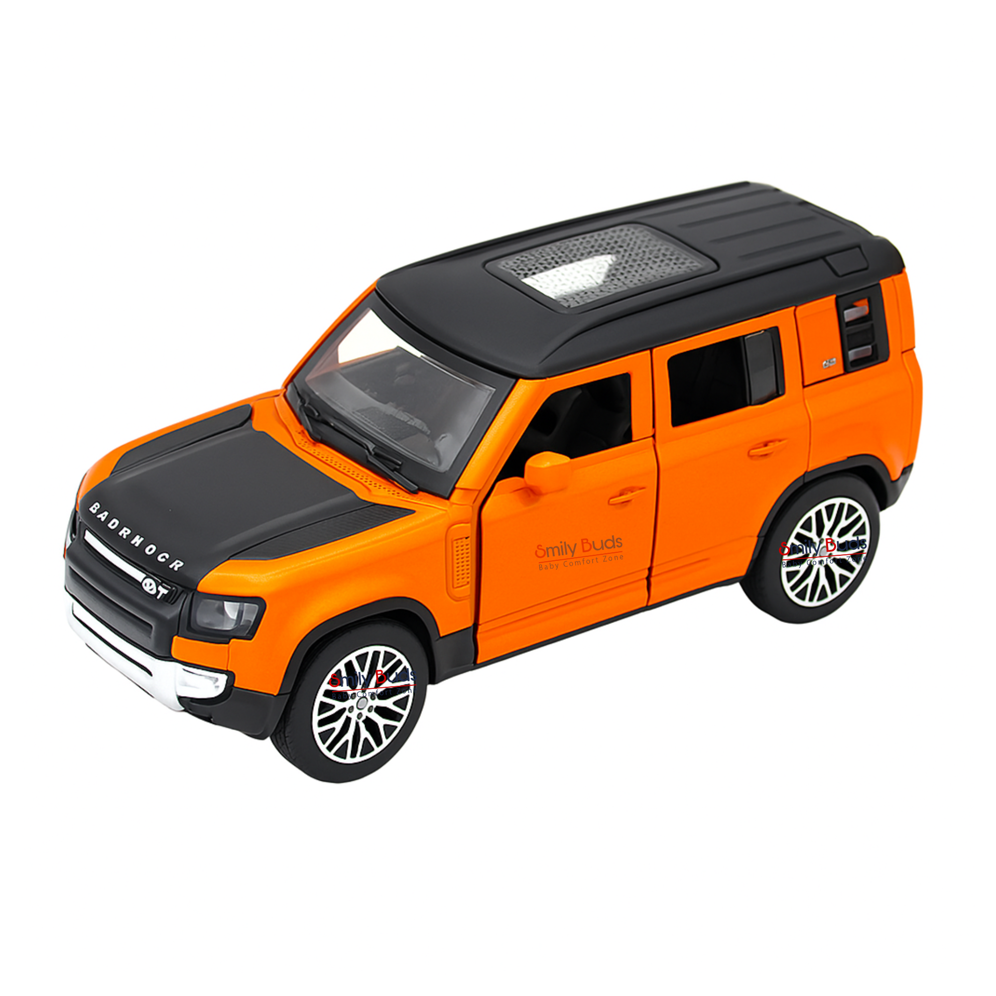 Smily Buds - Scale 1:36 Diecast Metal Car Model Defender Toy Cars for Kids Pull Back Openable Doors