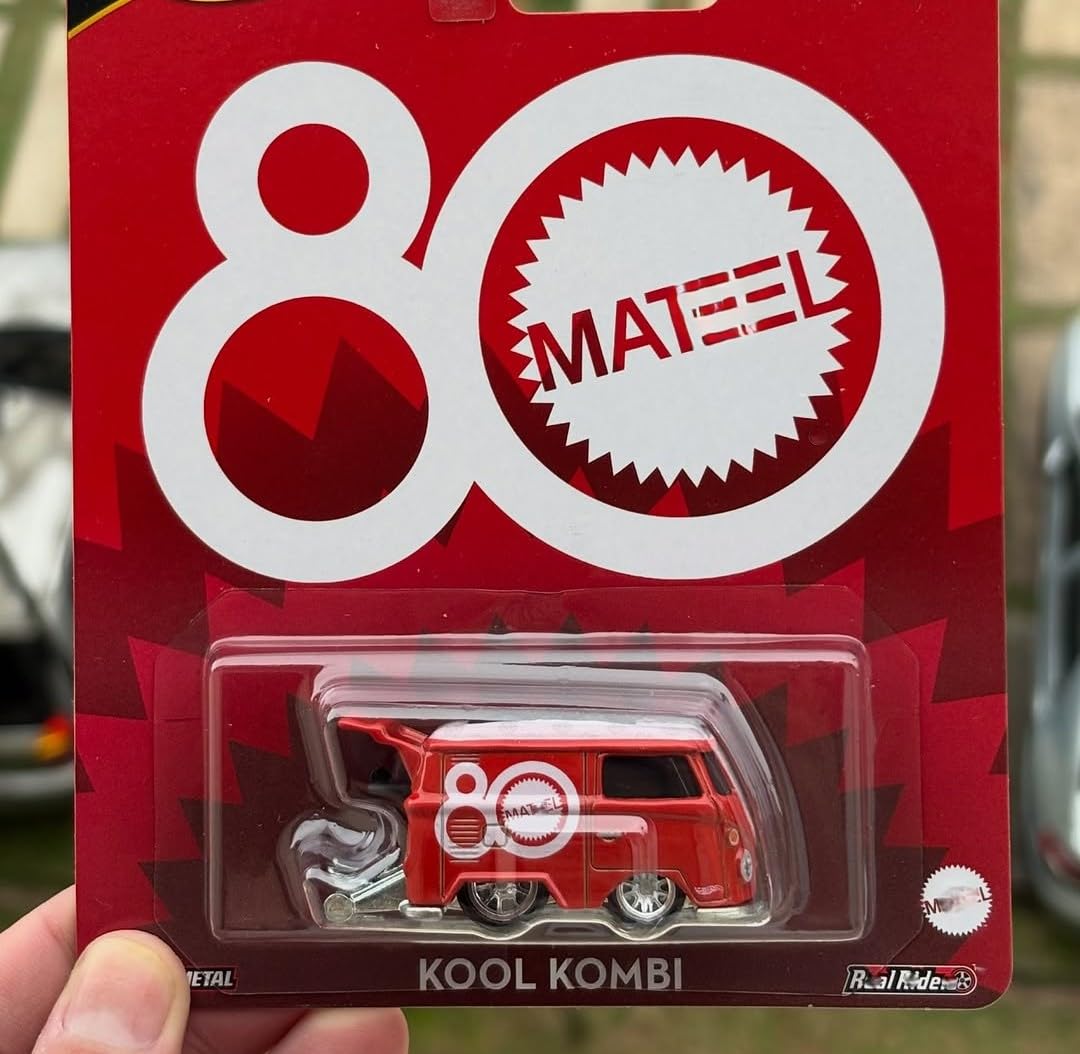 Smily Buds Hot Wheels Premium Collectors Die Cast Model Ages 3 and Up 1:64 Scale (Kool-Kombi)