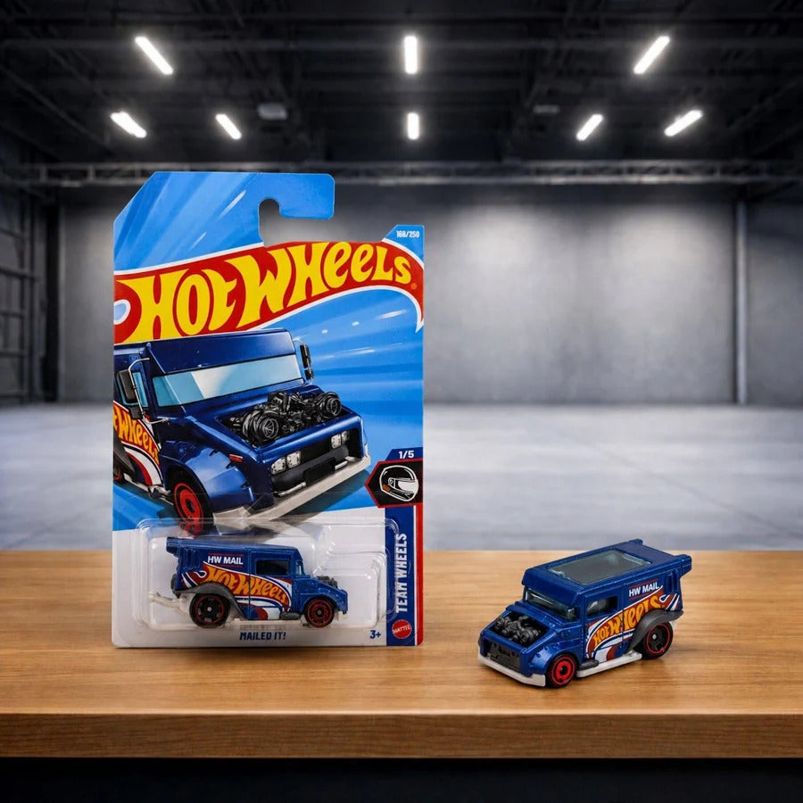 Smily Buids - Hot Wheels Mailed It, Art Cars Collection, Blue, 164/250 Visit the Hot Wheels Store